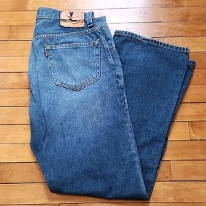 Levi's Men's Straight Blue Jeans 557 34x34